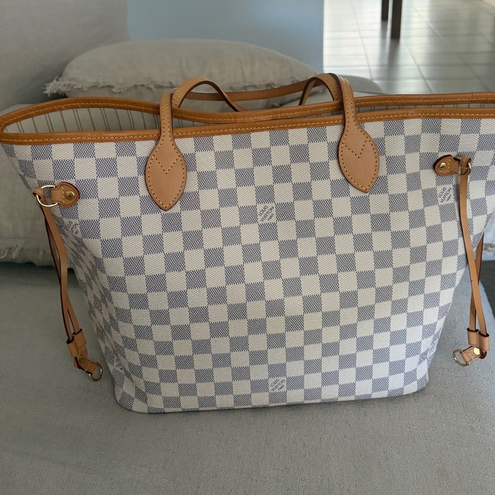 Louis Vuitton Damier Azur Neverfull mm